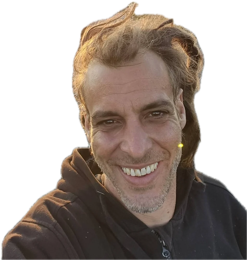 Samuel Graf, souriant