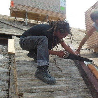Chantier de toiture